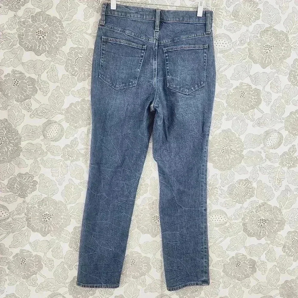 J. Crew Essential Straight Jeans High Rise Women's Size 26 1548 - Picture 2 of 7